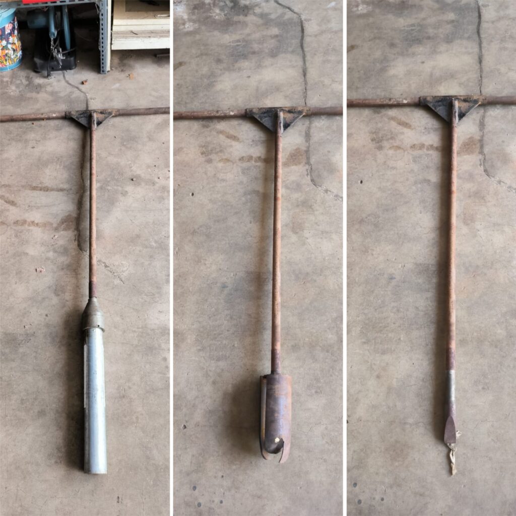 Hand Auger untuk pengambilan sampel tanah lapangan