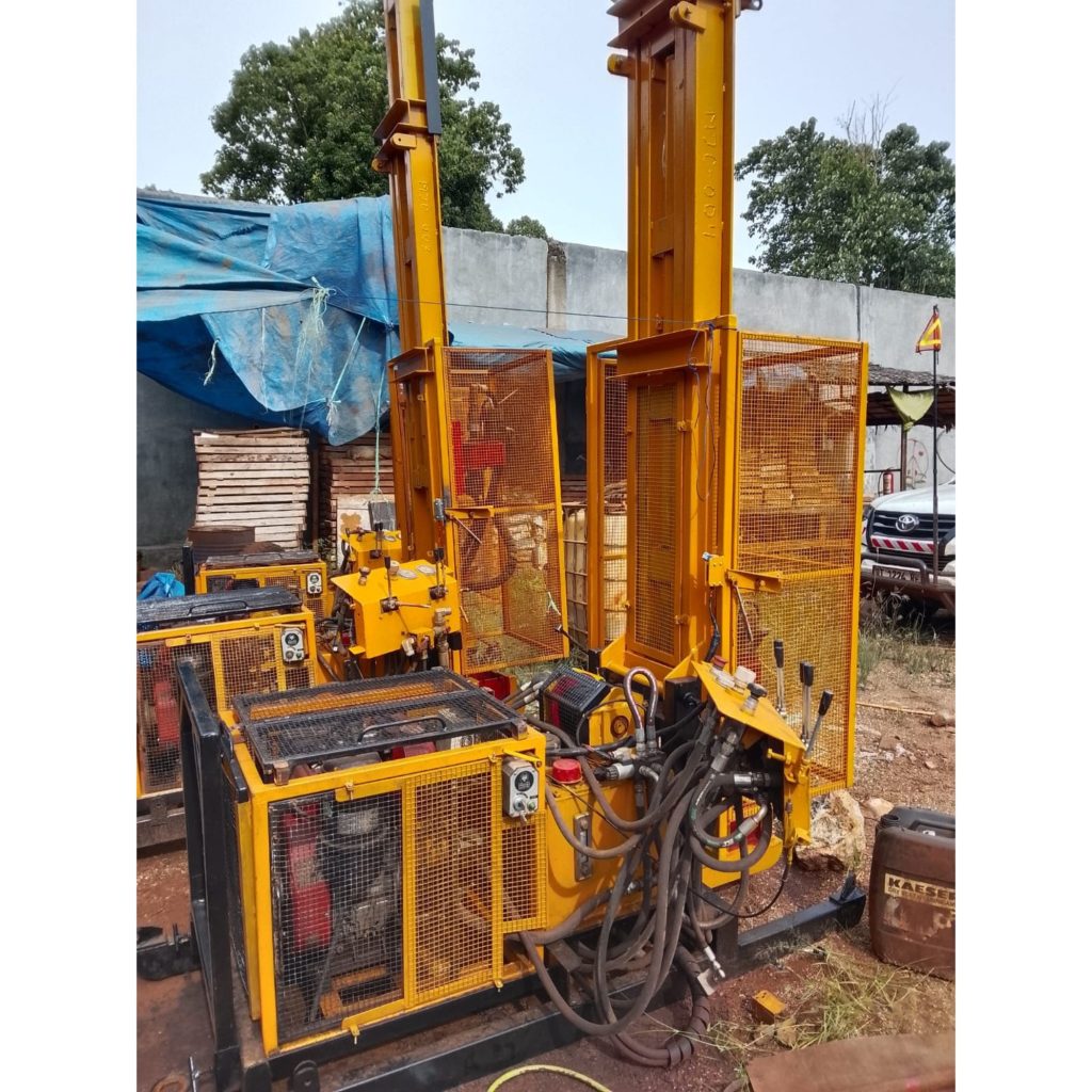Jacro 50 rig portabel untuk drilling pengeboran geoteknik di Sulawesi