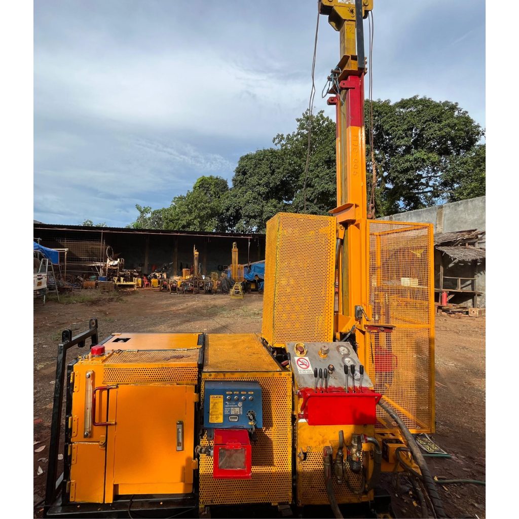Mesin Jacro 75 untuk drilling dan pengeboran geoteknik di Sulawesi dan Jakarta