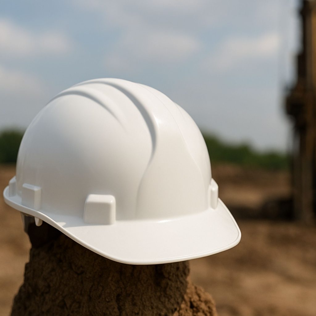 Safety Helmet untuk drilling dan pengeboran geoteknik di Sulawesi