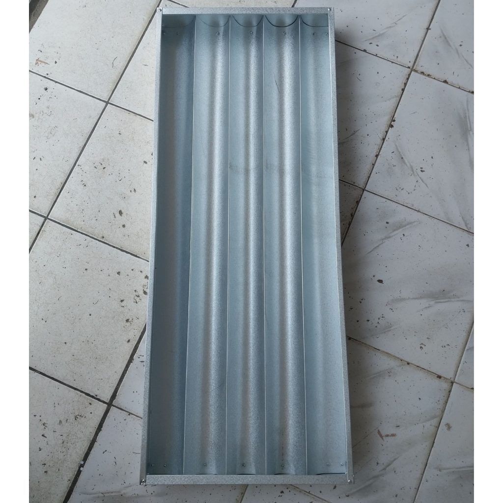 Core box galvalum untuk pengeboran geoteknik di lapangan