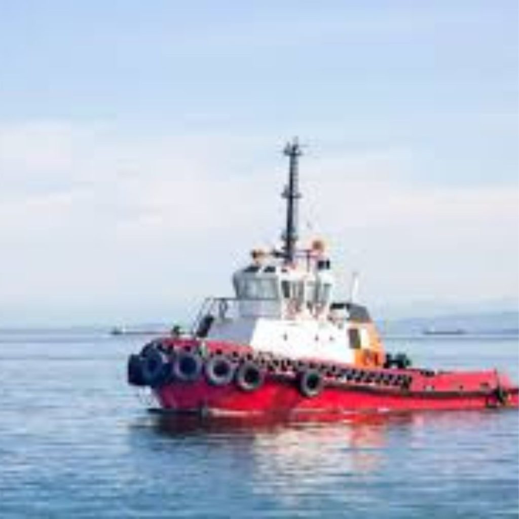 Tugboat untuk mobilisasi drilling pengeboran geoteknik di perairan Sulawesi dan Jakarta