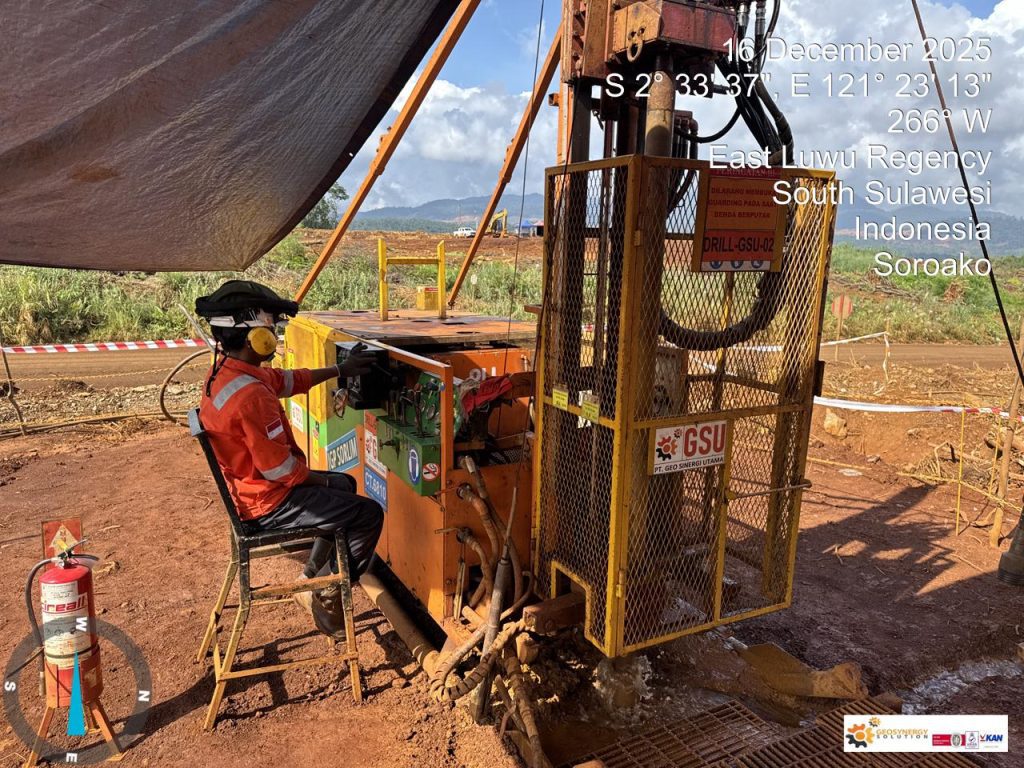 Perawatan alat drilling pengeboran geoteknik di Sulawesi dan Jakarta