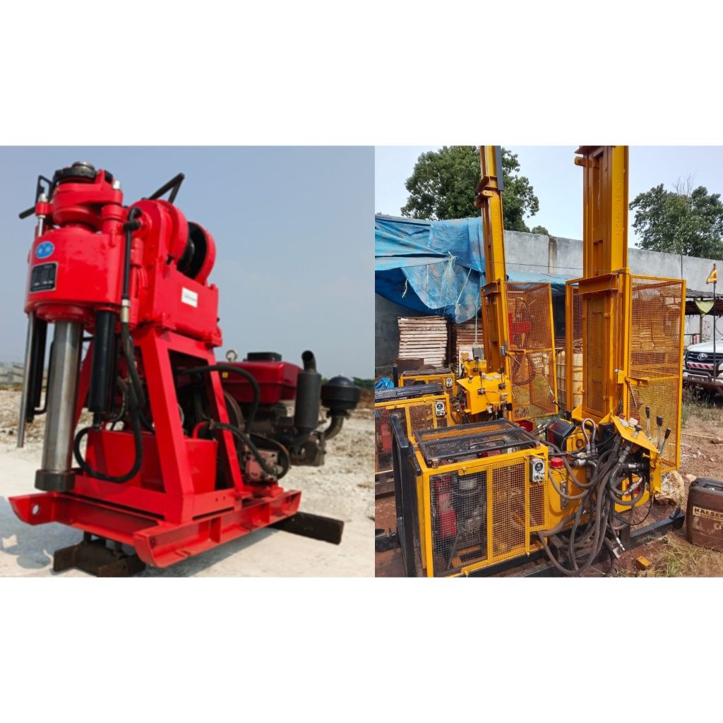 Mesin spindel dan mesin Jacro untuk drilling pengeboran geoteknik di proyek Sulawesi dan Jakarta