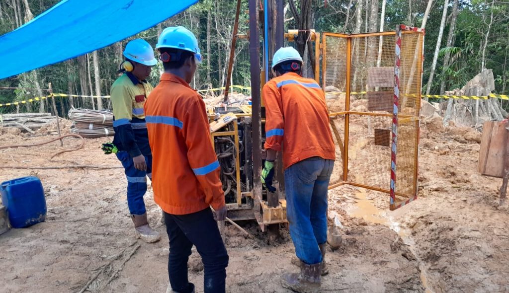 proses drilling pengeboran geoteknik borehole logging di Sulawesi dan Jakarta