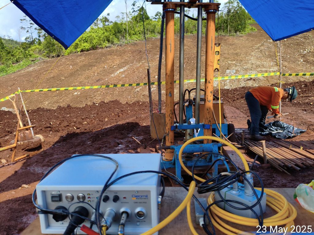 CPTu soil investigation Sulawesi untuk proyek tambang dan smelter