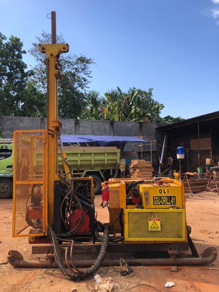 Soil investigation Sulawesi dengan Jacro Drilling