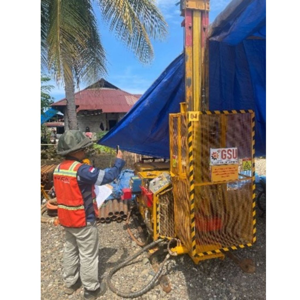 Assessment rig drilling untuk pekerjaan soil investigation Sulawesi pada proyek geoteknik dan pertambangan