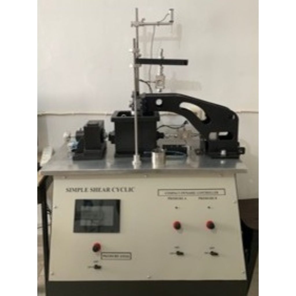 Peralatan Triaxial Cyclic untuk pengujian laboratorium soil investigation Jakarta pada proyek geoteknik dan konstruksi