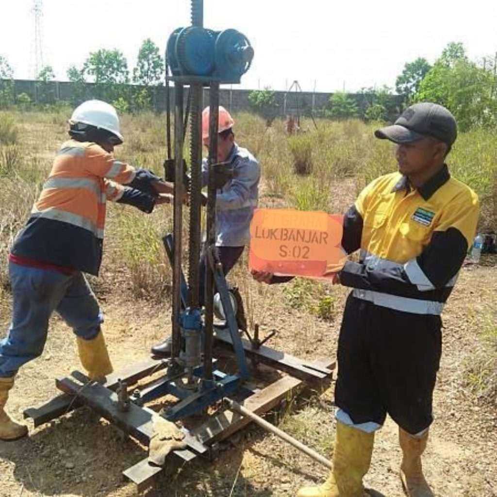 Soil Investigation Jakarta menggunakan metode boring tanah untuk proyek gedung bertingkat