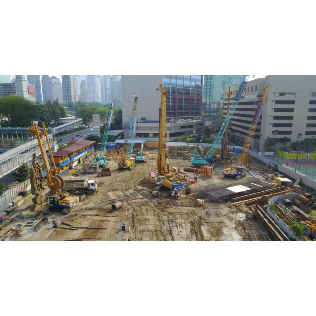 Geotechnical drilling untuk infrastruktur perkotaan pada proyek pembangunan gedung di Jakarta
