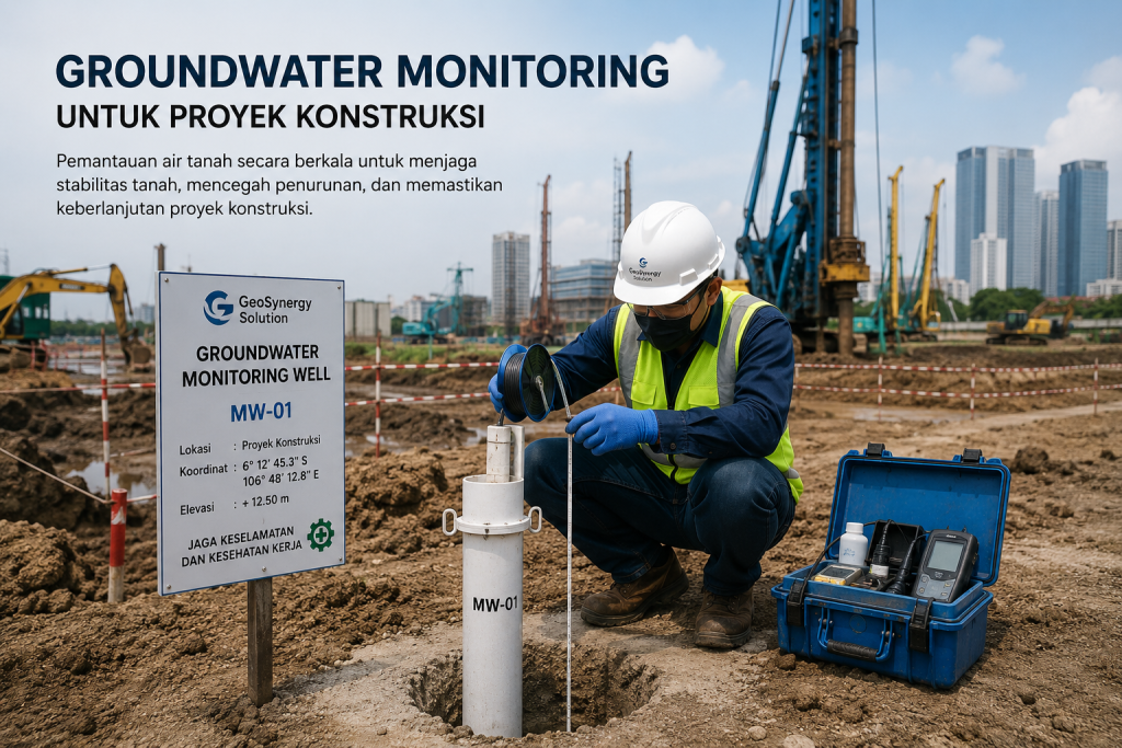 Groundwater Monitoring untuk Proyek Konstruksi di Jakarta