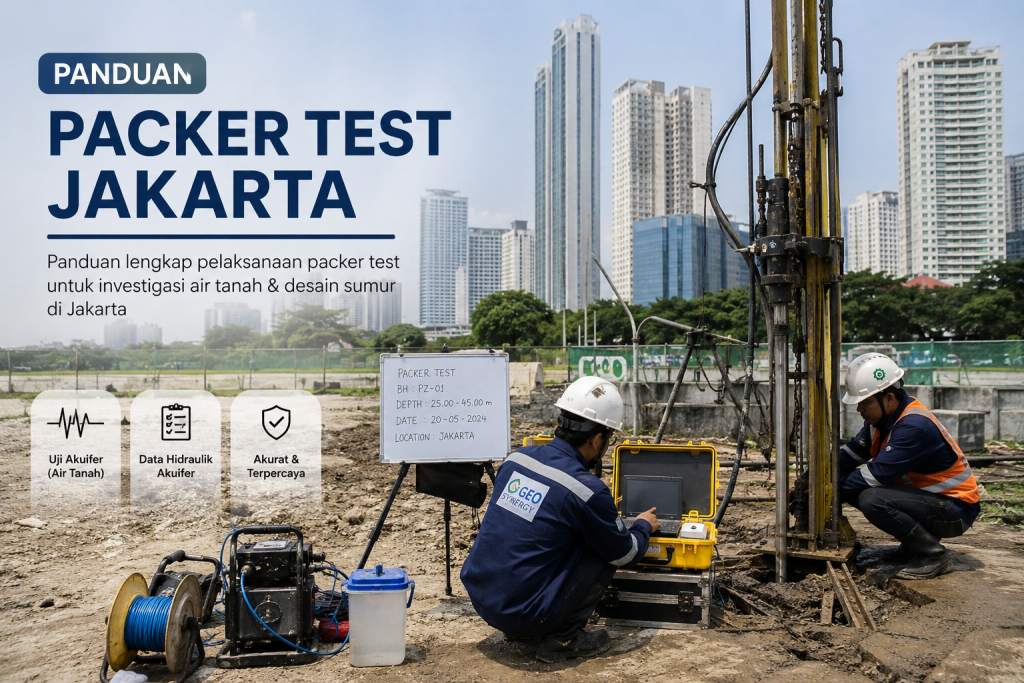 Panduan Packer Test Jakarta untuk investigasi batuan dan air tanah